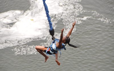 Bangee Jumping in Jinja